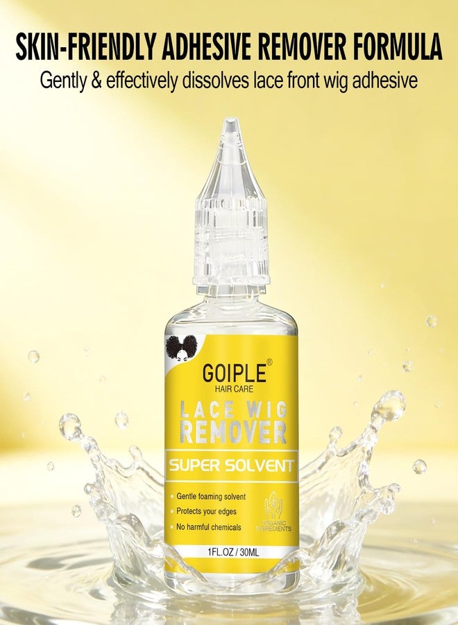 Goiple Fast Acting Tape in Extension Remover for Tape-in Hair Extensions, Wig Glue, Lace Adhsive and Double-Sided Extension Tapes | Hair Extensions Adhesive Remover for All Hair Tapes (3PCS) - Image 2